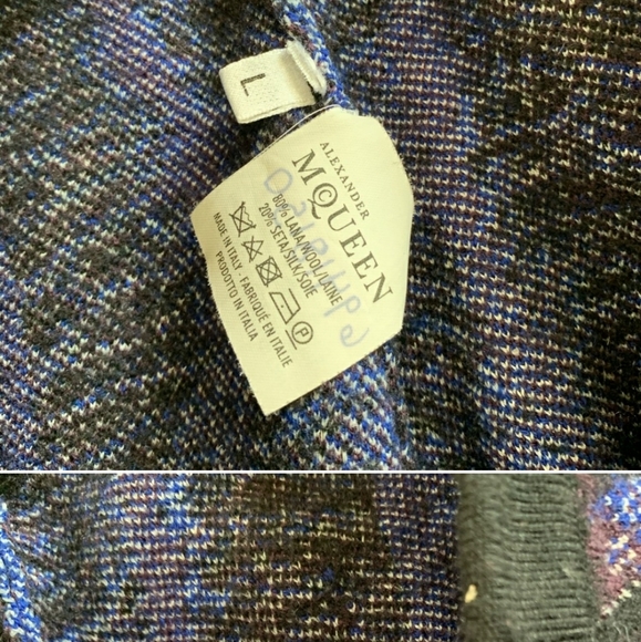 Alexander McQueen knit wool silk leggings - Picture 2 of 4